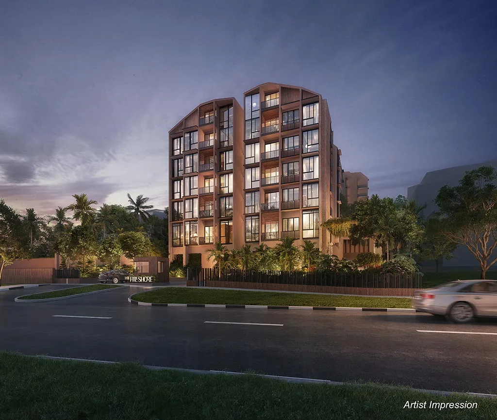 The Hillshore facade